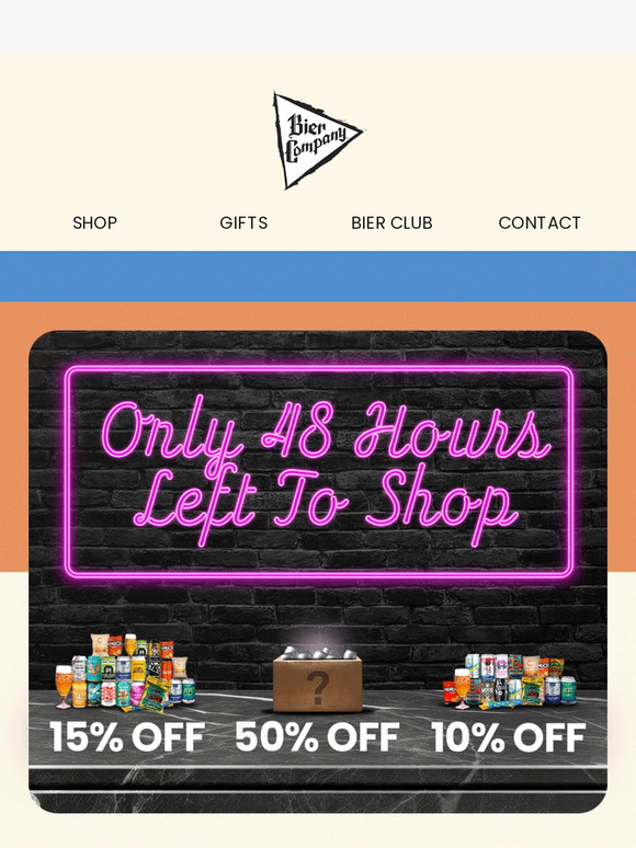 Black Friday: Only 48 HOURS left to shop ⚡️