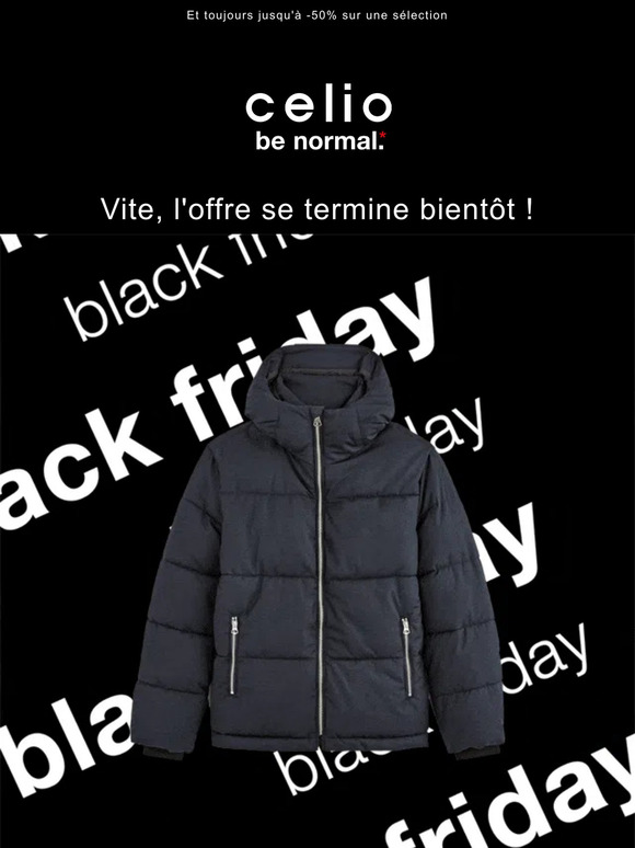 Vite, c'est bientôt la fin 😱 -20% sur les manteaux !
