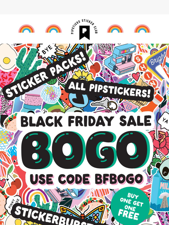 👉👉BOGO Stickers ENDS tomorrow!!!✨✨