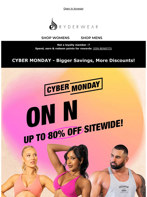 ⚡ Cyber Monday: Hurry, More Merch, Bigger Discounts! 🤑