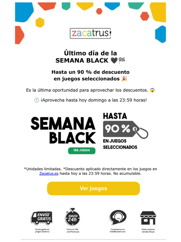 Último día de la SEMANA BLACK 🖤🏁