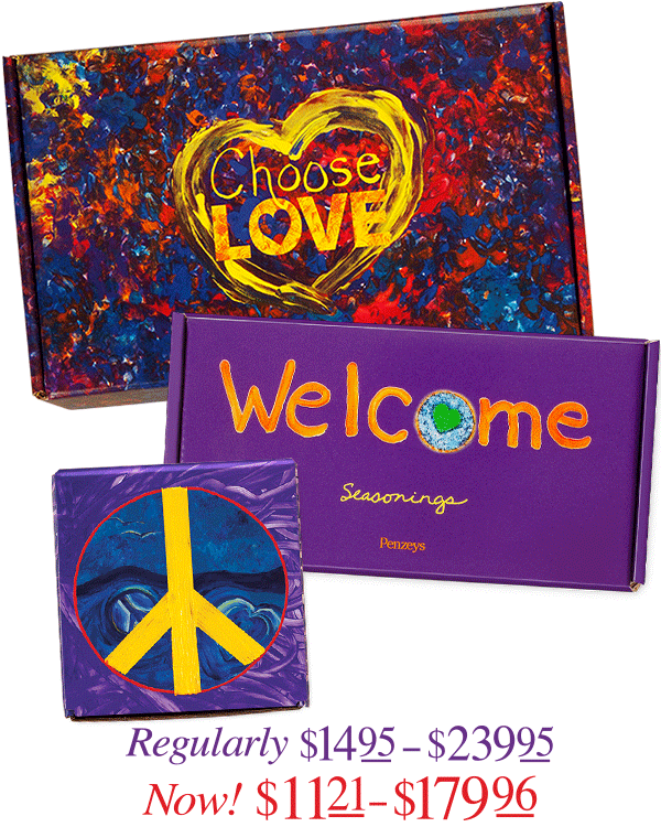 Penzeys Gift Boxes 25% Off