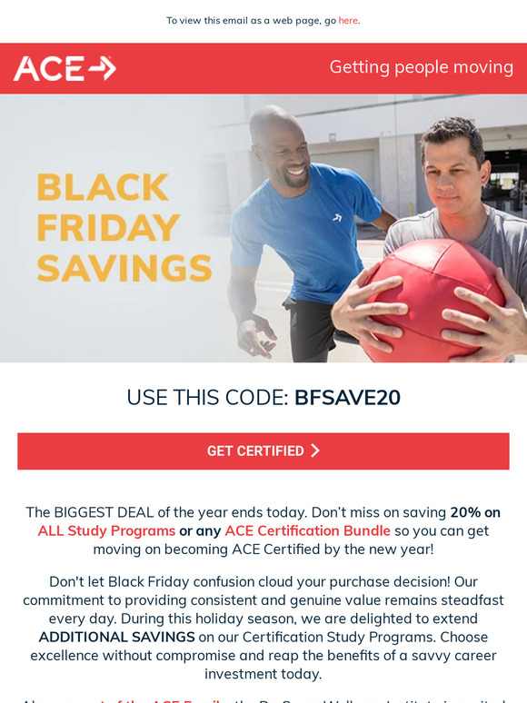 Your special savings offer ends today!