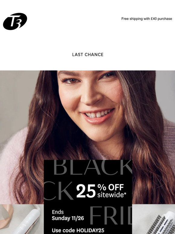 Our biggest sale ends at midnight