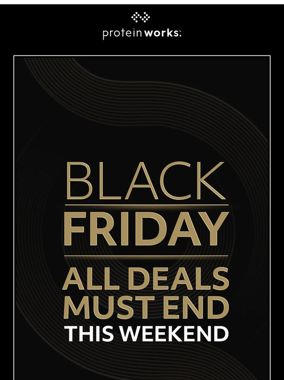 ⚫ BLACK FRIDAY DEALS END TONIGHT