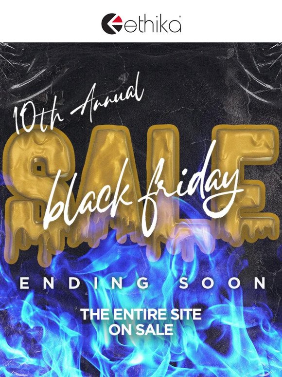 Last Chance: Black Friday SALE