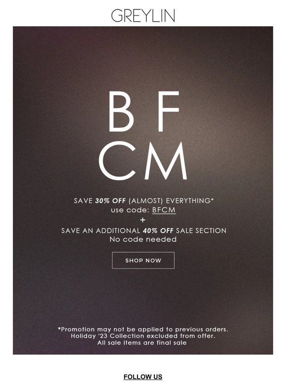 BFCM Exclusive Access