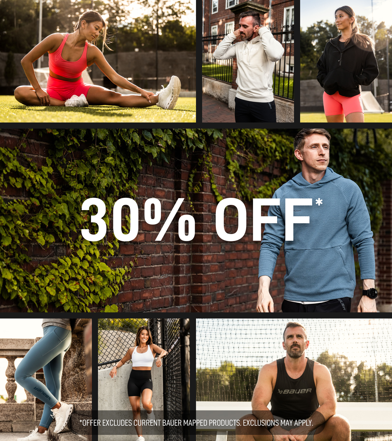 🚨30% off select styles in the BAUER // lululemon collection