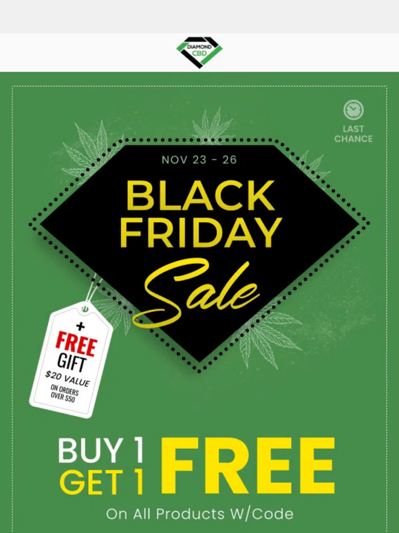 🔔 Extended: Last chance for Black Friday!