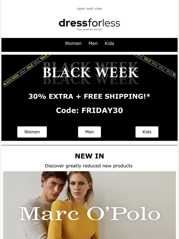 Today only: 30% EXTRA DISCOUNT + Free Shipping