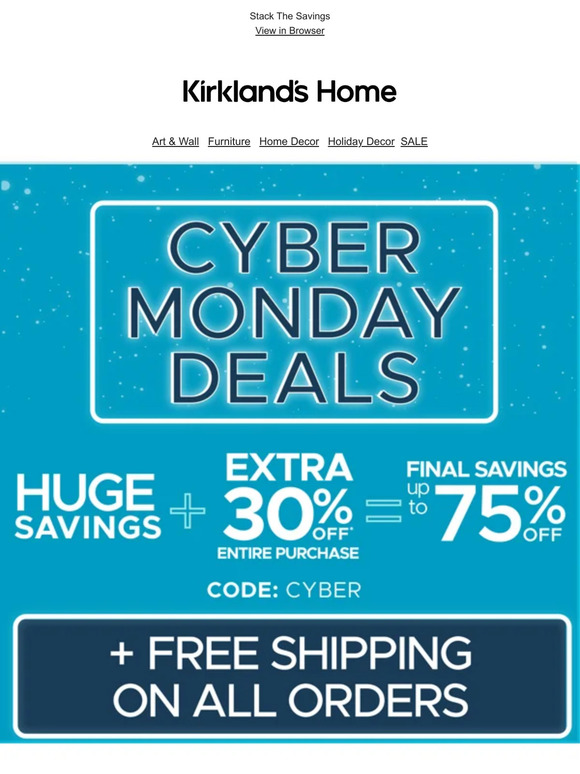Cyber Monday Deals You Don't Want to Miss!