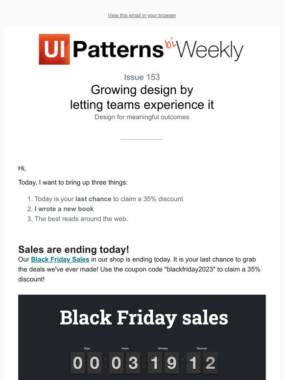 Talks by UI Patterns: Growing design by letting teams experience it ...