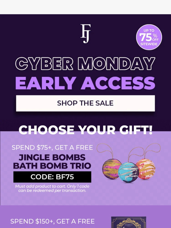 🎉 CYBER MONDAY starts early 🎉