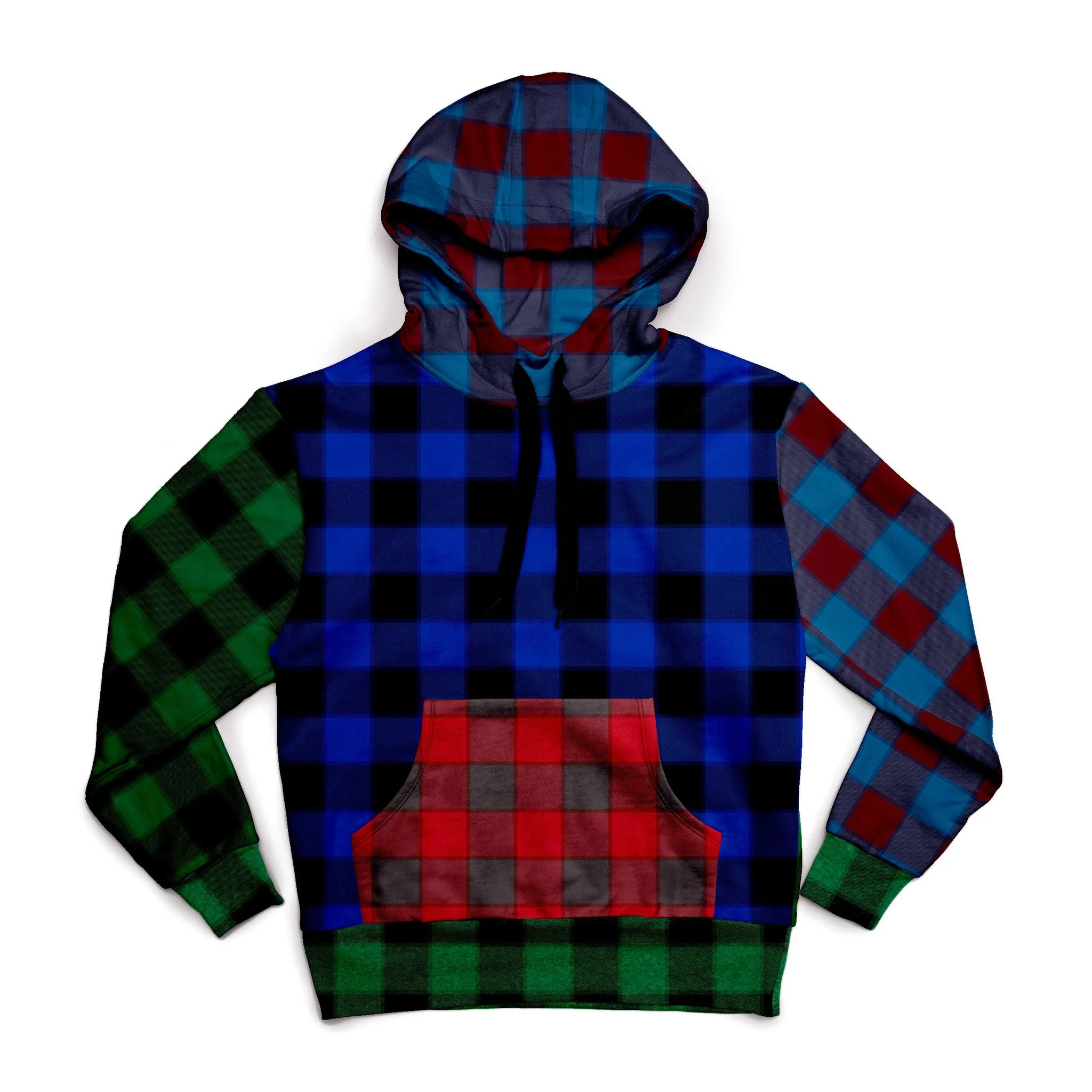 Image of The Mixed Buffalo Plaid Sweatshirt