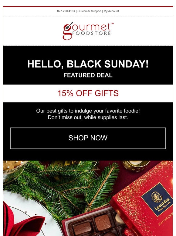 —, Shop Black Friday Gourmet Gift DEALS!