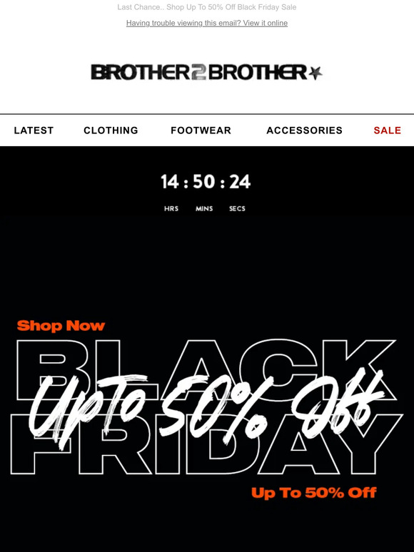 ⏰ LAST CHANCE! BLACK FRIDAY SALE ENDS MIDNIGHT TONIGHT