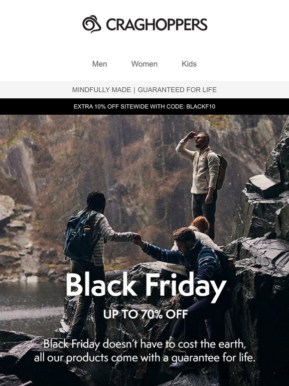 Black Friday: Shop By Size