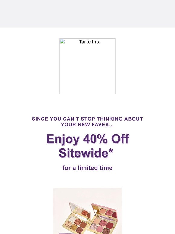 ending soon: 40% Off Sitewide*