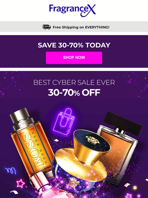 Are you ready for it?      Super Cyber Savings Start Now!