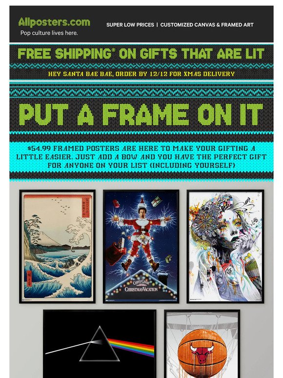 These Framed Posters are a steal!