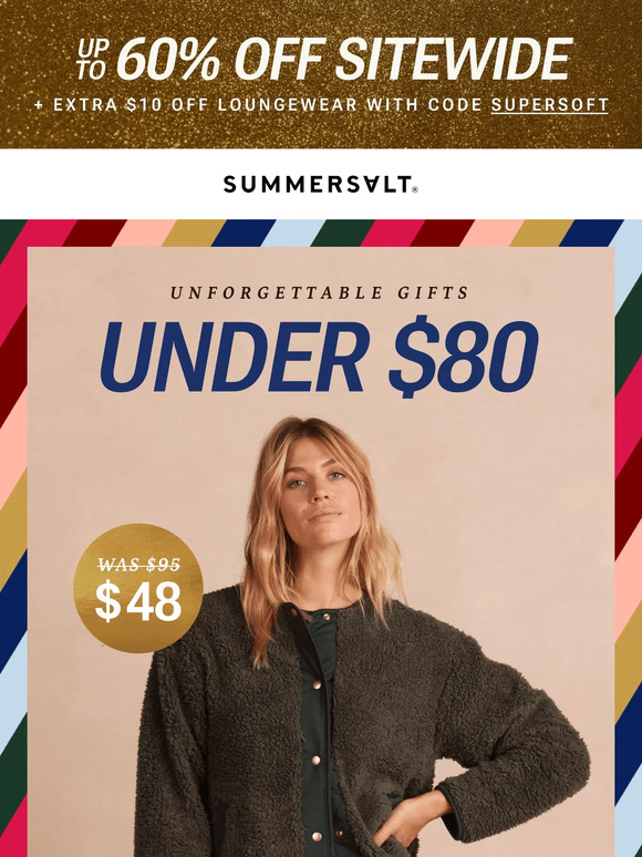 Luxe Gifts < $80...going quick!