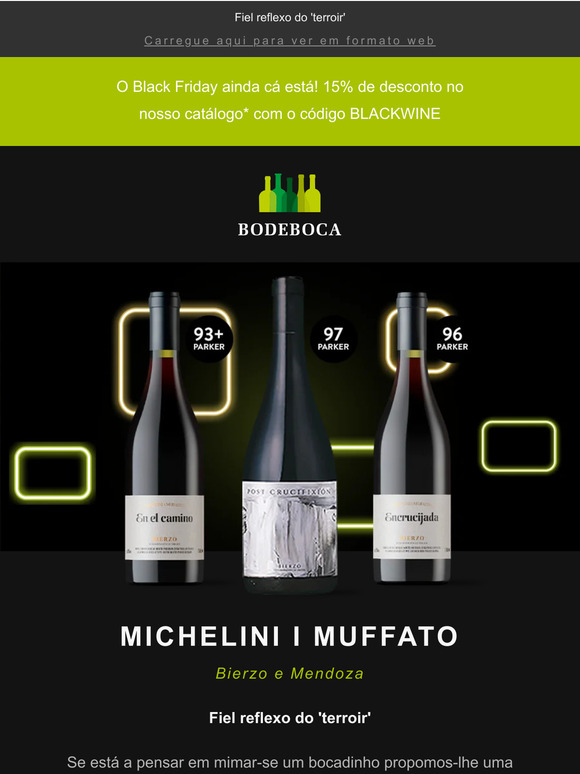 Dois argentinos no Bierzo? Descubra as jóias de Micheini i Muffato com 35% de desconto
