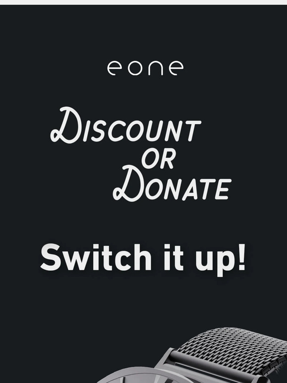 💙 Discount or Donate - Switch it up!