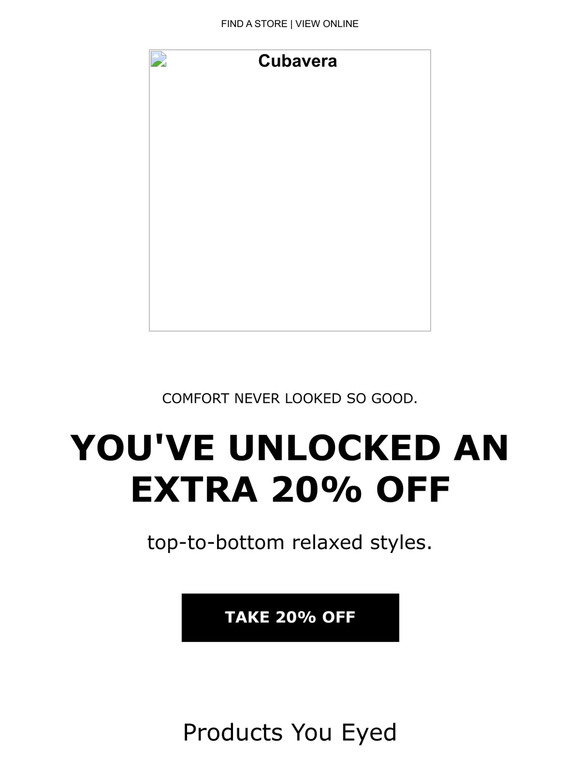 Vacation-ready styles are still an extra 20% off!