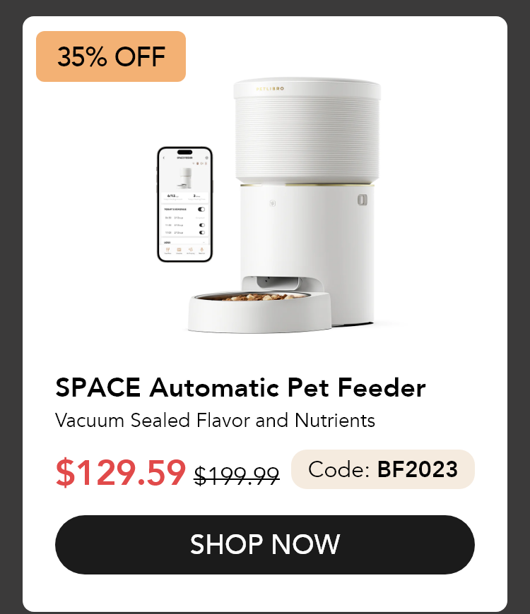 SPACE Automatic Pet Feeder