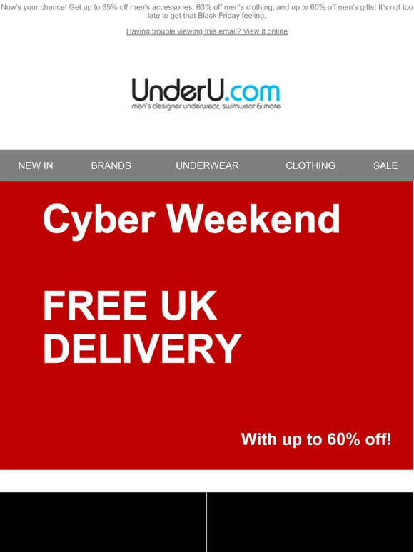 UnderU: Men's Designer Underwear & Swimwear UK