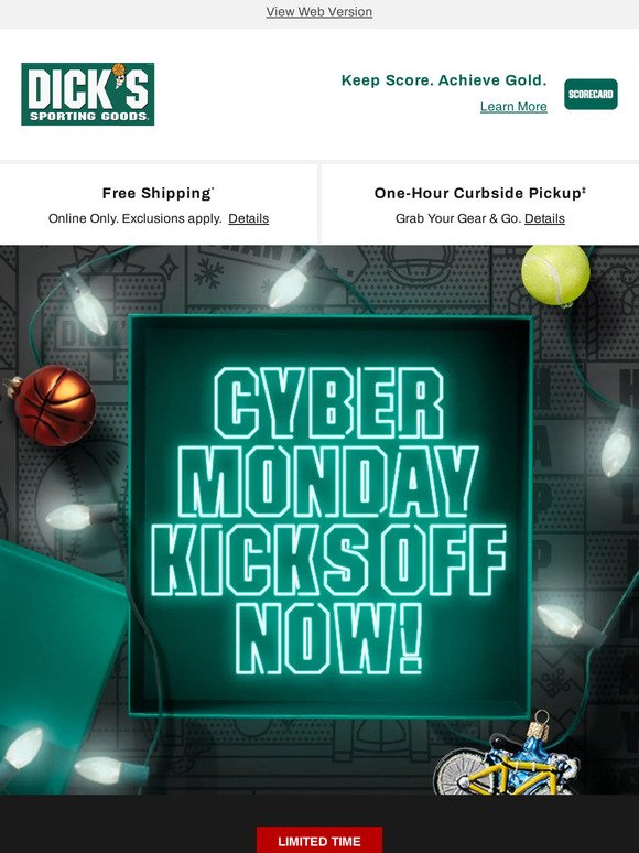 See what all the Cyber Monday hype is about! This email is bringing you up to 50% off DEALS...