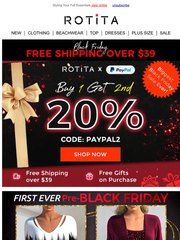 DON\'T MISS OUT|40% OFF AND MORE!