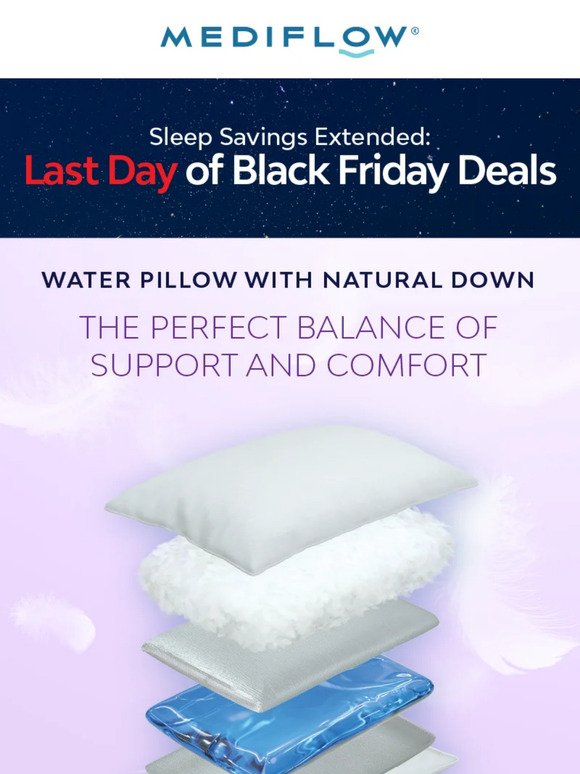 🏁Last Chance: Black Friday's Sleep Deals End Today!