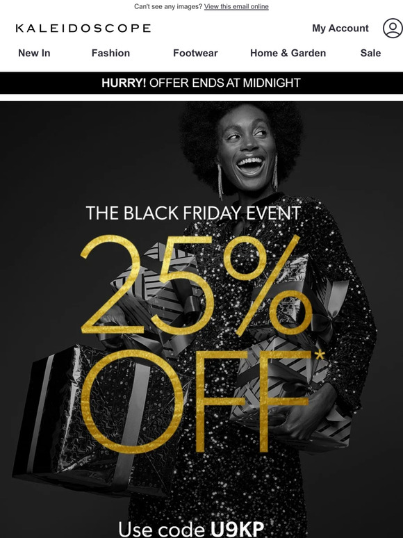 Last Chance! 25% off ends tonight...
