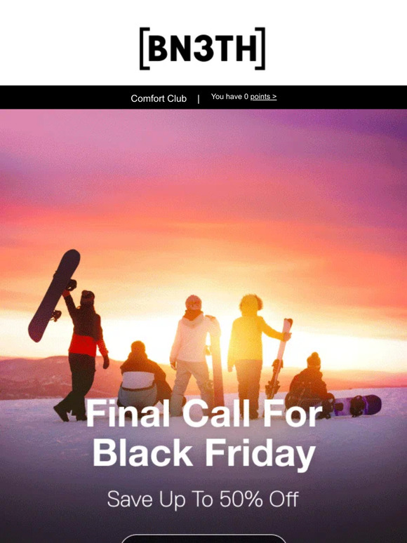 ⌛ Final Hours! Black Friday Sale Ends Today