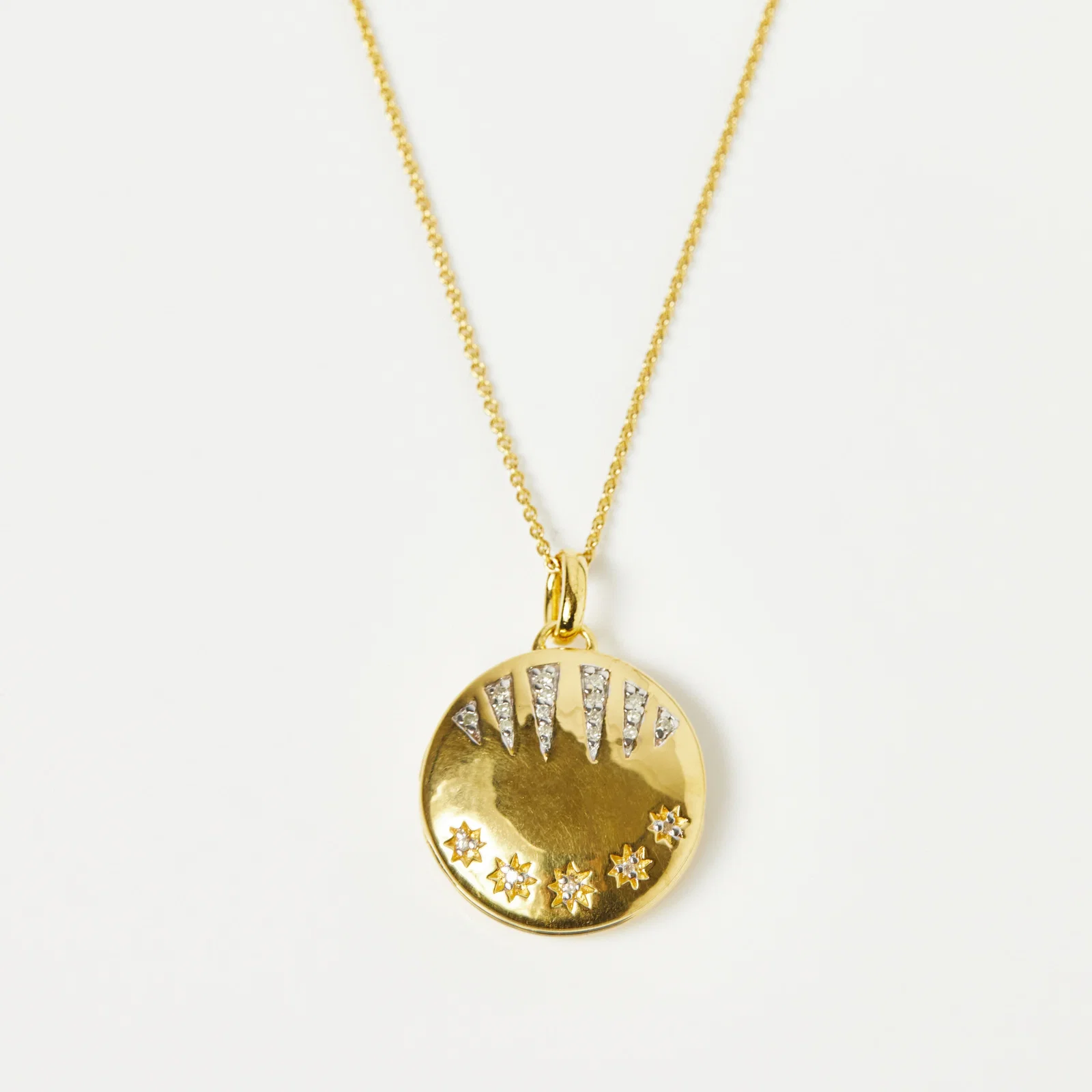 Image of Shooting Star Diamond Locket