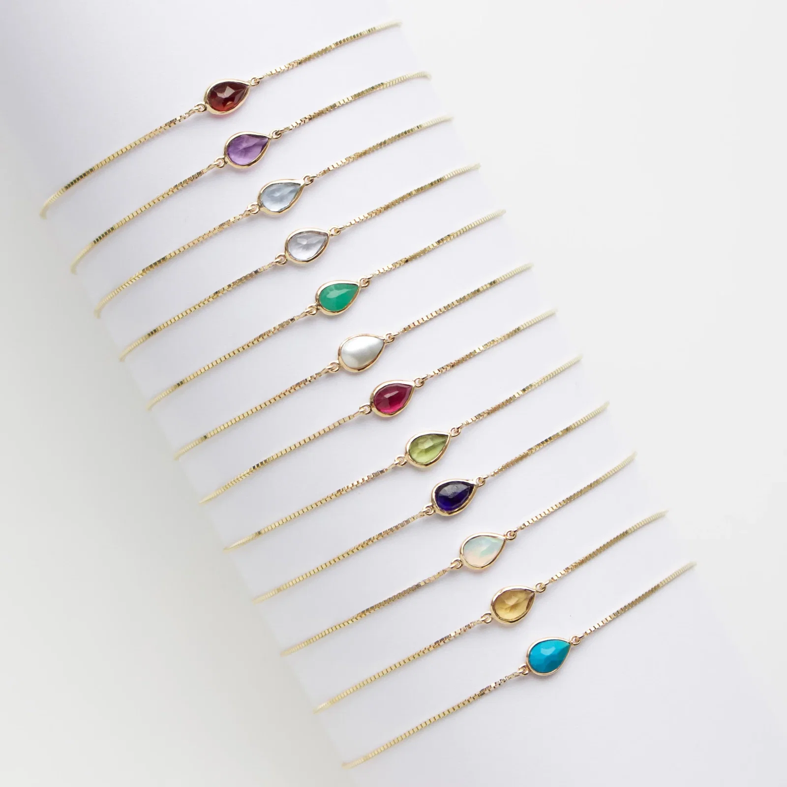 Image of Birthstone Solitaire Bracelet
