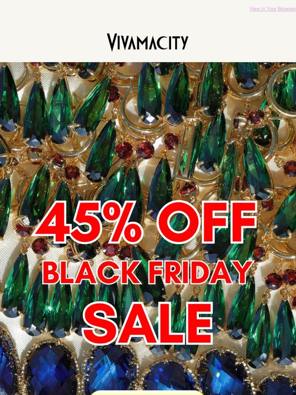 45% Off Jewelry Ends Tonight 👀