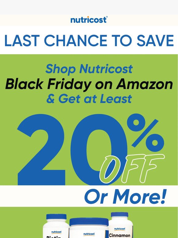 👉 Final Chance for Black Friday Amazon Savings