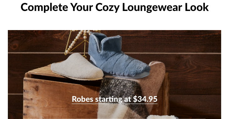 Complete Your Cozy Loungewear Look