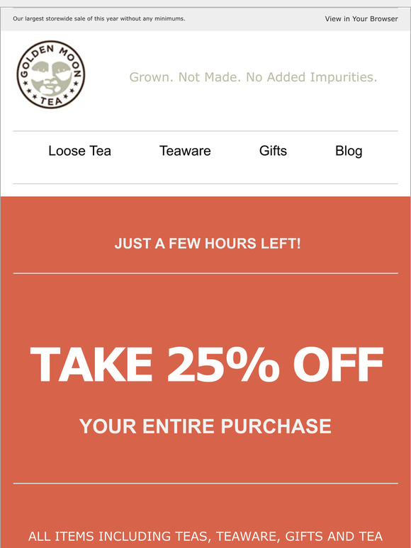 Sale Ends Today - Don't Miss Out!