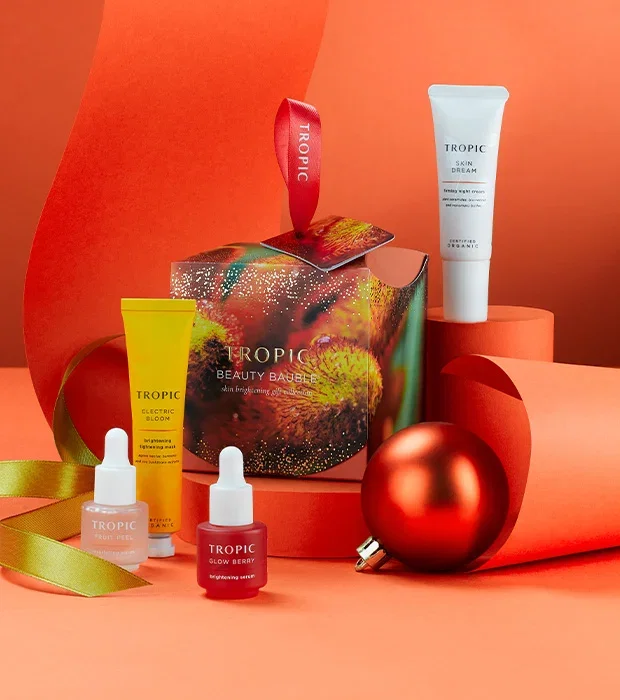 BEAUTY BAUBLE skin brightening gift collection