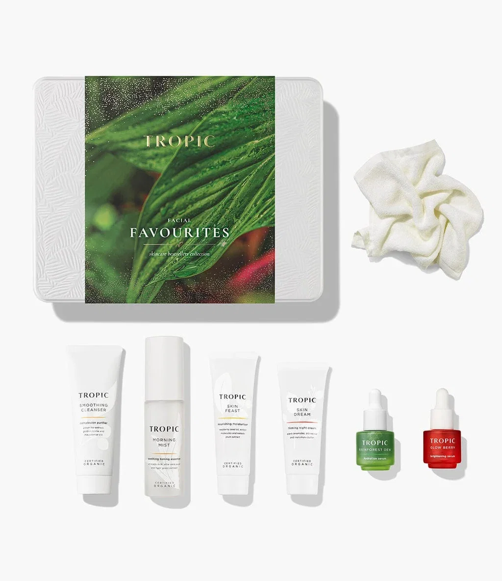 FACIAL FAVOURITES skincare bestsellers collection