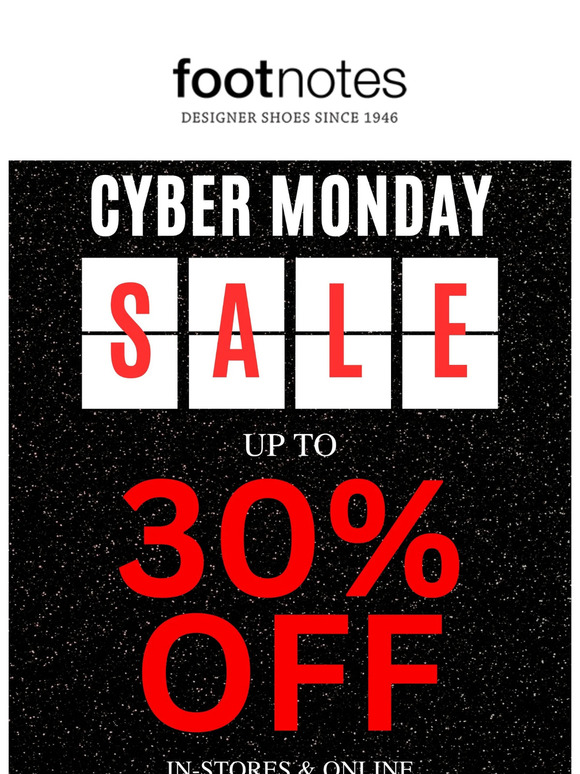 Cyber Monday Sale! One Day Only! Up to 30% Off!!