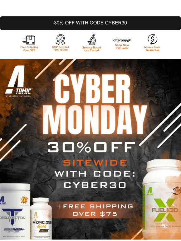 Cyber Monday Special Offer 🤩