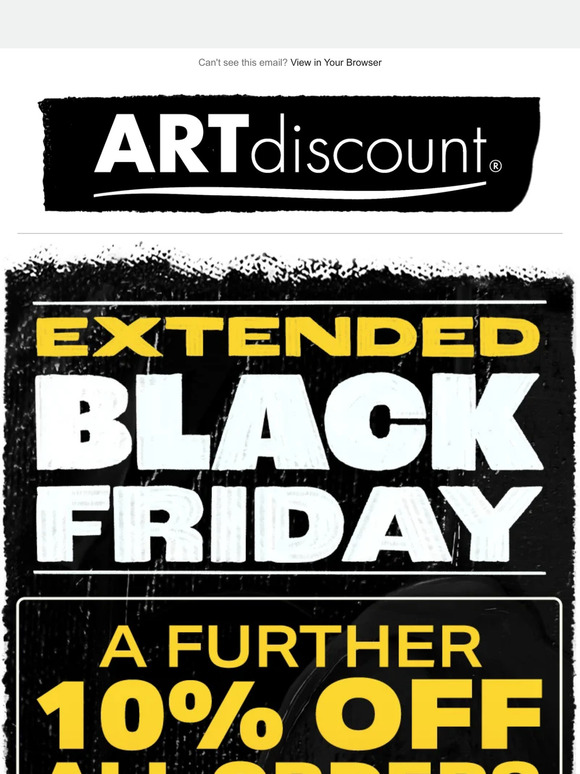Extended Black Friday at ARTdiscount
