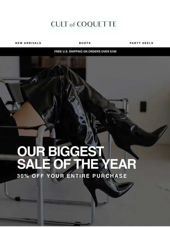Final Hours For 30% Off All Shoes ♥️♥️♥️