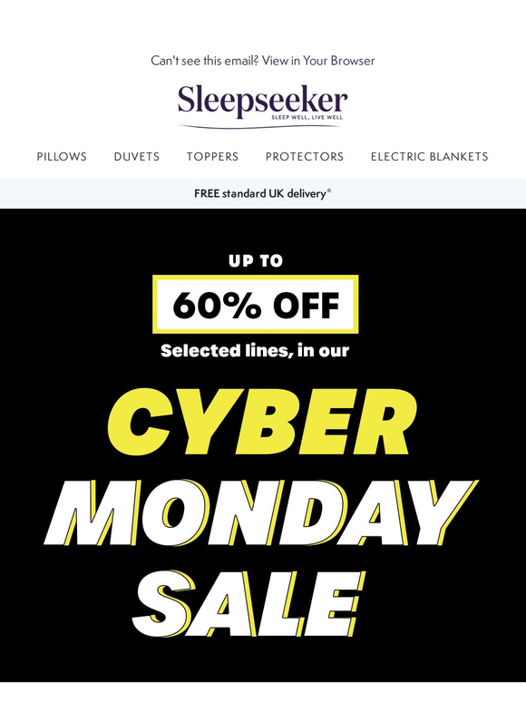 Cyber Monday Savings Are Here