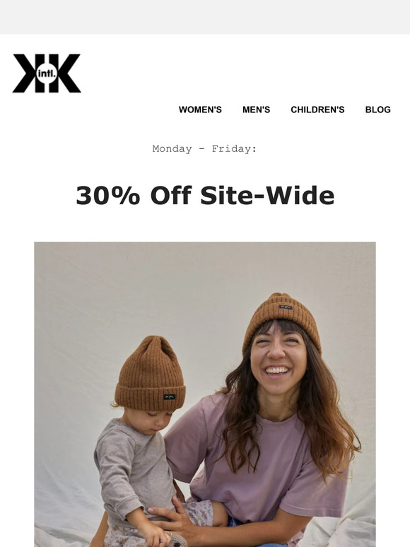 🙌 Holiday Sale This Week — 30% Off 🙌