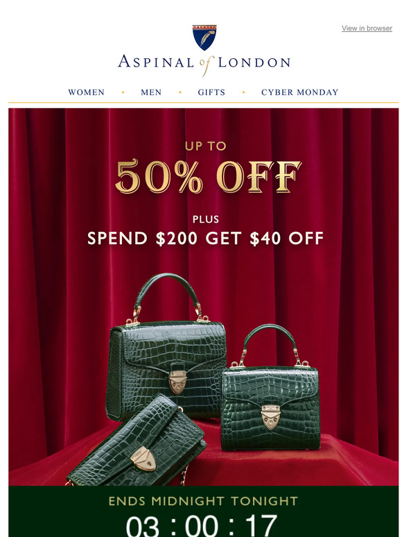 There’s Just Hours Left in Our Cyber Monday Event